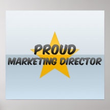 Proud Marketing Director Poster