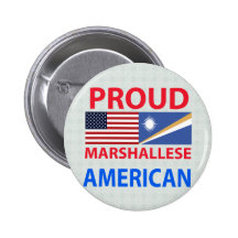 Proud Marshallese American Button