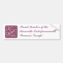 "Proud Member" bumper sticker