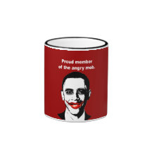 PROUD MEMBER OF THE ANGRY MOB COFFEE MUG