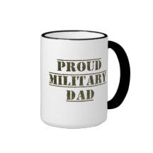 Proud Military Dad Coffee Mug