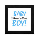 Proud Mom Baby Boy Gifts Trinket Boxes