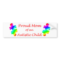 Proud Mom Bumper Sticker