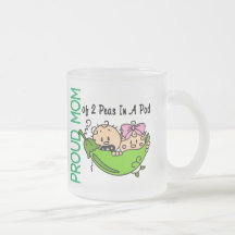 Proud Mom Of 2 Peas In A Pod VERSION 3 Coffee Mug