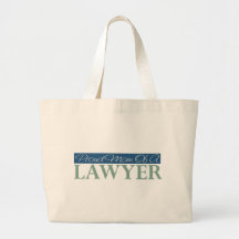 Proud Mom Of A Lawyer Canvas Bags