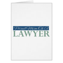 Proud Mom Of A Lawyer cards