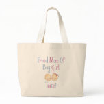 Proud Mom Of Boy Girl Twins Tote Bags