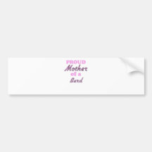 Proud Mother of a Bard Bumper Sticker