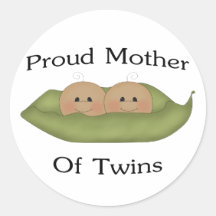 Proud Mother Of Twins Sticker