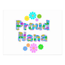Proud Nana Postcard