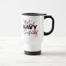 Proud Navy Girlfriend Coffee Mug