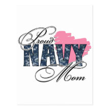 Proud Navy Mom Post Cards