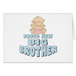 Proud New Big Brother Girl Card