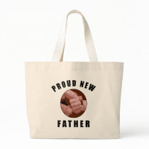 Proud New Father Gift Canvas Bag