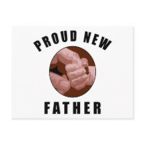 Proud New Father Gift Post Card