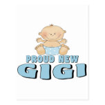 Proud New Gigi T-shirt Postcard
