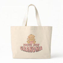 PROUD NEW Grandma T-Shirt Bag