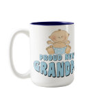 PROUD NEW Grandpa Boy Coffee Mug