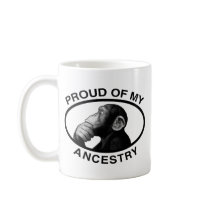 Proud Of My Ancestry Chimp Mug