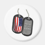 Proud of My Solider Refrigerator Magnet
