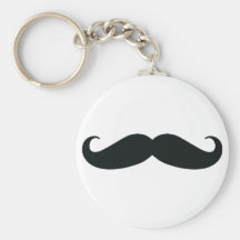 Proud of my Stache....Moustache Keychains