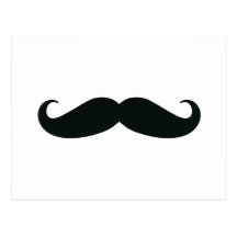 Proud of my Stache....Moustache Postcard