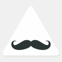 Proud of my Stache....Moustache Stickers