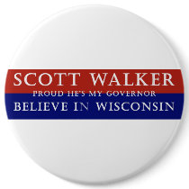 Proud of Scott Walker Pins