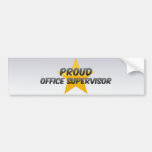Proud Office Supervisor Bumper Sticker