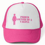 "Proud Owner of A Vagina" Feminist Hat