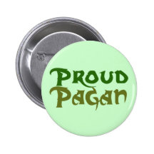 Proud Pagan Button