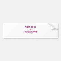 PROUD PARAEDUCATOR BUMPER STICKER