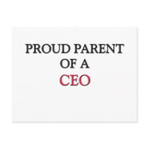 Proud Parent Of A CEO Postcards