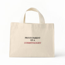 Proud Parent Of A COSMETOLOGIST Canvas Bag