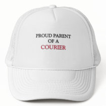 Proud Parent Of A COURIER Mesh Hat