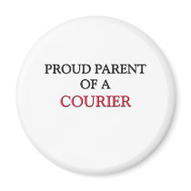 Proud Parent Of A COURIER Refrigerator Magnet