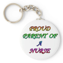 PROUD PARENT OF A NURSING KEYCHAIN