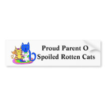 Proud Parent Of Spoiled Rotten Cats