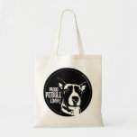 PROUD PITBULL LOVER TOTE BAGS