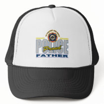 Proud Police Father Trucker Hat