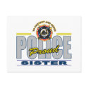 Proud Police Sister postcards