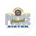Proud Police Sister stickers