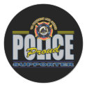 Proud Police Supporter stickers