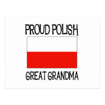 Proud Polish Great Grandma Postcards
