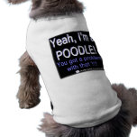 Proud Poodle - (Blue) - Dog Shirt