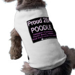 Proud Poodle - (Pink) - Dog Shirt