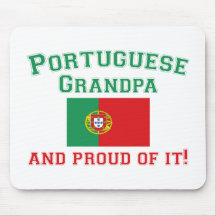 Proud Portuguese Grandpa Mousepads
