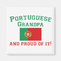 Proud Portuguese Grandpa Refrigerator Magnets