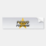 Proud Postman Bumper Sticker