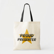 Proud Presenter Canvas Bags